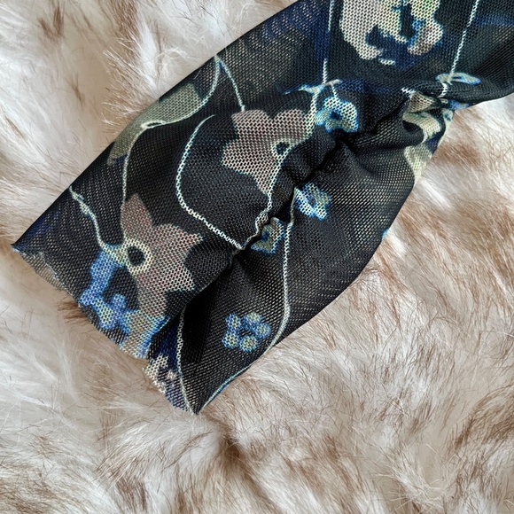 Ted Baker Mock Roll Neck Mesh Long Sleeve Top - Picture 3 of 11